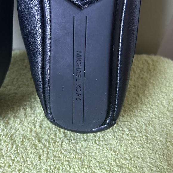 Michael Kors Black Flats with Silver Logo - Picture 10 of 11